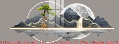 File gốc File gốc in tranh tổng hợp K51277 (chuẩn màu) cho in offset