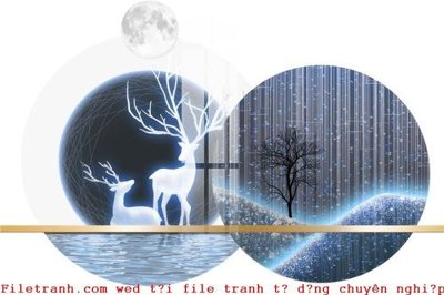 File gốc File gốc in tranh tổng hợp K51281 (dành cho trang trí nội thất)