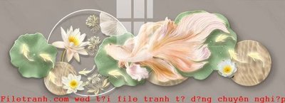 File in mica File gốc in tranh tổng hợp K51347 (bản gốc) làm vách ngăn