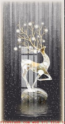 Download file gốc File gốc in tranh tổng hợp K51474 (in mica) 3D