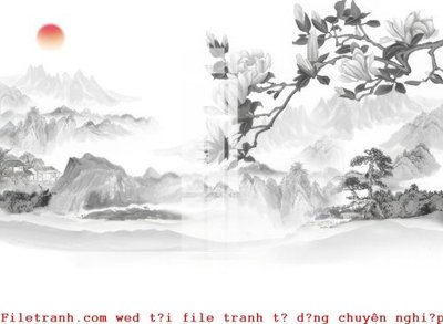 File gốc File gốc in tranh tổng hợp K51489 (in lụa) tranh thuận buồm