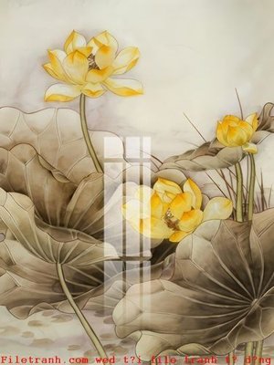 File tranh File gốc in tranh tổng hợp K52076 (gốc) chủ đề tĩnh vật