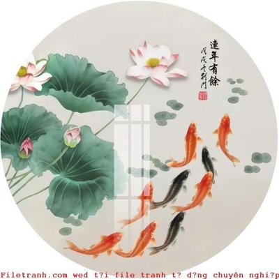 File PSD File gốc in tranh tổng hợp K52117 (nguyên gốc) chất lượng cao