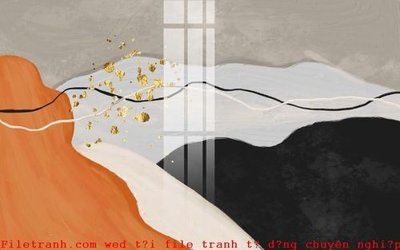 File gốc File gốc in tranh tổng hợp K52499 (in lụa) chi tiết cao