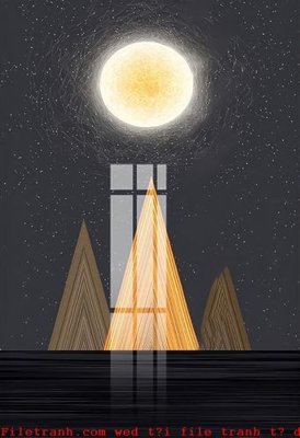 File PSD File gốc in tranh tổng hợp K52668 (gốc) nhiều lớp (multi-layer)