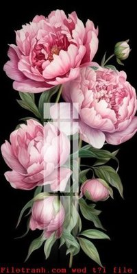 File in trần File gốc in tranh tổng hợp K52678 (file gốc) phong thủy