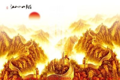 File gốc File gốc in tranh tổng hợp K52995 (in ấn) màu sắc trung thực