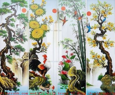 Mua file tranh gốc File gốc in tranh tổng hợp K53046 tại Filetranh.com