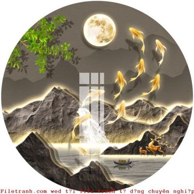 File tranh trang trí File gốc in tranh tổng hợp K53062 (file gốc)