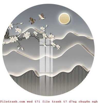 File tranh File gốc in tranh tổng hợp K53065 (ảnh gốc) chi tiết rõ ràng