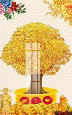 File in trần File gốc in tranh tổng hợp K53084 (bản gốc 3D) sống động