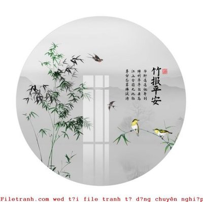 File in lụa File gốc in tranh tổng hợp K53095 (chất lượng cao) File gốc in tranh tổng hợp K53095