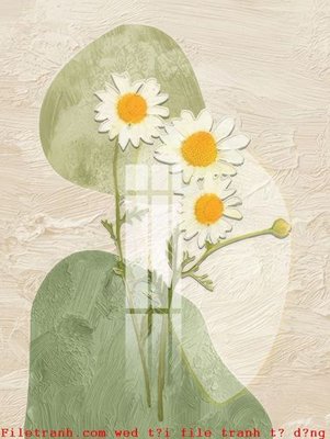 File in trần File gốc in tranh tổng hợp K53250 (bản gốc) hoa văn