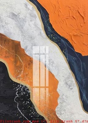 File tranh File gốc in tranh tổng hợp K53279 (gốc) phong cách tối giản