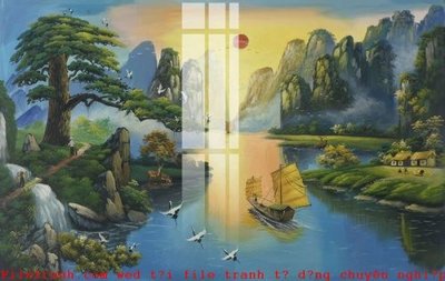 Tải file gốc File gốc in tranh tổng hợp K53512 (bản PSD) đầy đủ layer