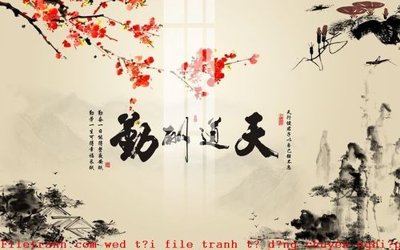 File gốc File gốc in tranh tổng hợp K54005 (thiết kế) độc quyền