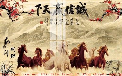 File tranh ảnh gốc File gốc in tranh tổng hợp K54058 dùng cho in khổ lớn