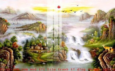 Download file gốc File gốc in tranh tổng hợp K54059 (in lụa) nghệ thuật