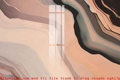 File gốc File gốc in tranh tổng hợp K54138 (in lụa) cao cấp