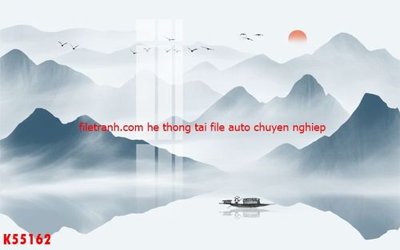 File ảnh File gốc in tranh tổng hợp K55162 (gốc) cho trang trí nội thất