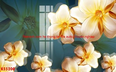 Download file gốc File gốc in tranh tổng hợp K55200 (in mica) trang trí