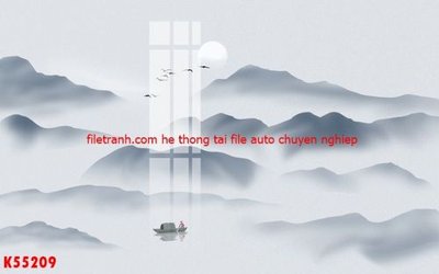 Tải file PSD File gốc in tranh tổng hợp K55209 (nguyên layer) để in