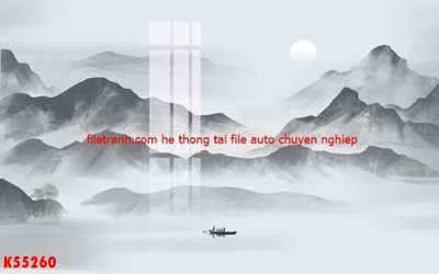 Download file File gốc in tranh tổng hợp K55260 (chuẩn in) chất lượng cao