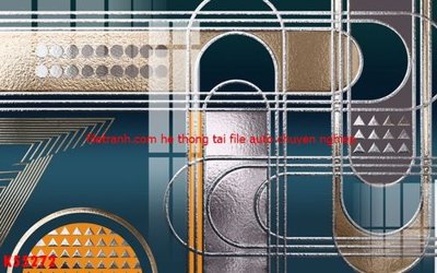 File in trần File gốc in tranh tổng hợp K55272 (file gốc) hoa văn 3D