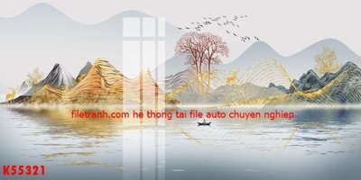 Ảnh gốc File gốc in tranh tổng hợp K55321 (độ nét cao) in mica