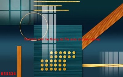 File PSD File gốc in tranh tổng hợp K55334 (bản gốc) cho nhà in