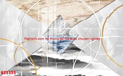 Ảnh gốc File gốc in tranh tổng hợp K55353 (độ nét cao) in tráng gương