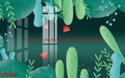 Tải file File gốc in tranh tổng hợp K55363 (gốc) chủ đề hoa sen