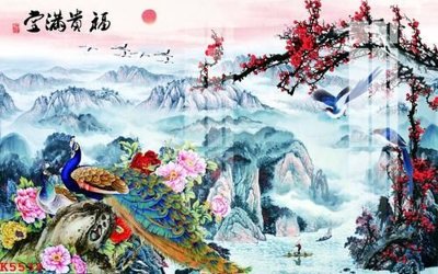 File ảnh File gốc in tranh tổng hợp K5538 (gốc) in quảng cáo ngoài trời