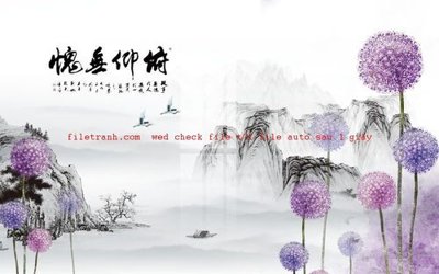 File tranh File gốc in tranh nền tường tổng hợp K55468 (gốc) phong cách tối giản