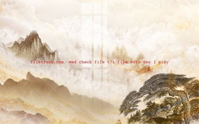 File gốc File gốc in tranh nền tường tổng hợp K55523 (phiên bản chuẩn) để in ấn