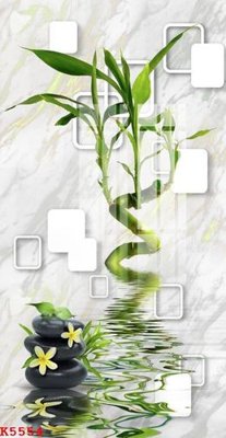 File gốc File gốc in tranh tổng hợp K5554 (in lụa) tranh mã đáo