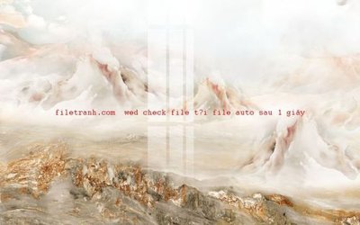 File tranh File gốc in tranh nền tường tổng hợp K55549 (bản gốc) in lụa 5D