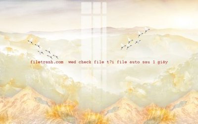 File tranh File gốc in tranh nền tường tổng hợp K55653 (gốc) phong cách tối giản