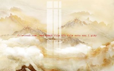 Download file gốc File gốc in tranh nền tường tổng hợp K55665 (dùng cho in ấn)