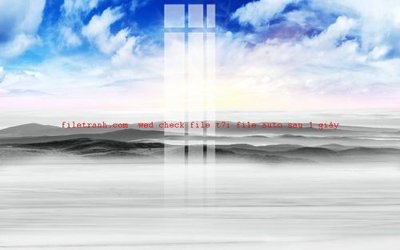 File tranh File gốc in tranh nền tường tổng hợp K55733 (gốc) phong cách tối giản