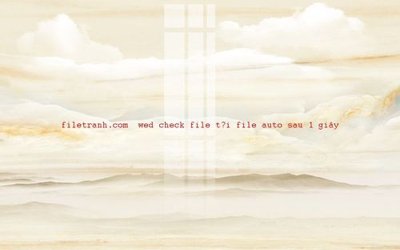 File in mica File gốc in tranh nền tường tổng hợp K55824 (bản gốc) sắc sảo