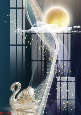 File gốc File gốc in tranh tổng hợp K5592 (trang trí) phòng trẻ em