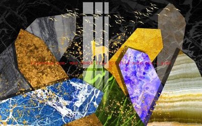 Tải file File gốc in tranh nền tường tổng hợp K56258 (PSD) cho in tranh kính