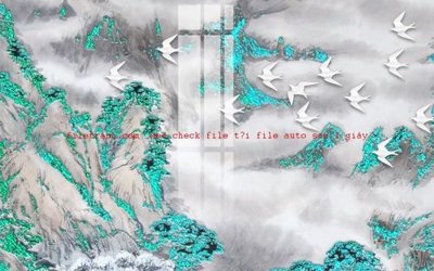 File tranh File gốc in tranh nền tường tổng hợp K56377 (gốc) in film