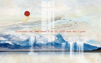 File gốc File gốc in tranh nền tường tổng hợp K56466 (vector) cho in ấn