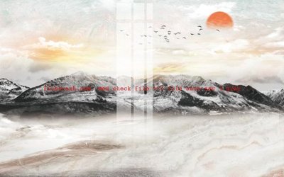 File gốc in ấn File gốc in tranh nền tường tổng hợp K56468 chuẩn màu CMYK