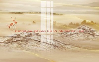 Download file gốc File gốc in tranh nền tường tổng hợp K56507 (in mica) logo