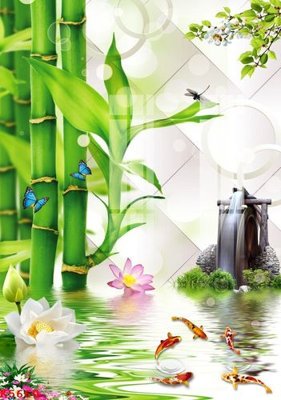 File PSD in ấn File gốc in tranh tổng hợp K5660 (chất lượng cao)