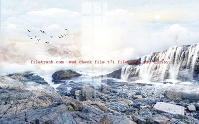 File tranh File gốc in tranh nền tường tổng hợp K56612 (bản gốc) in lụa dán tường