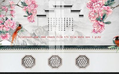 File tranh in trần File gốc in tranh nền tường tổng hợp K56839 (ảnh gốc siêu nét)